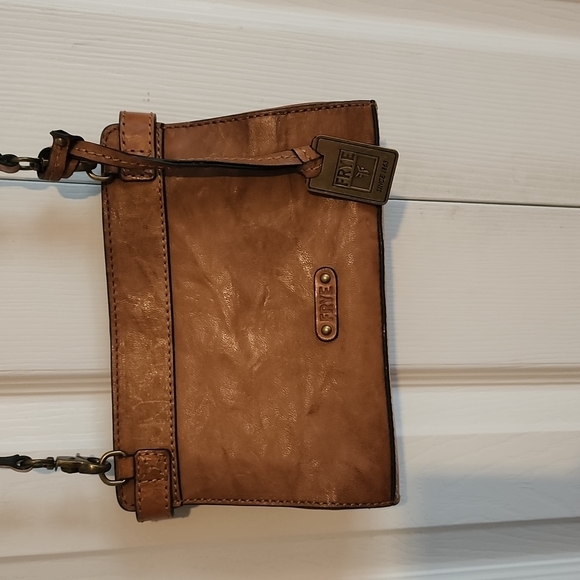 Frye Tan Leather Crossbody Bag - Picture 7 of 14